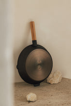 Load image into Gallery viewer, THE NAKOA &quot;ADIRA&quot; PAN - POLISHED CAST IRON

