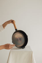 Load image into Gallery viewer, THE NAKOA &quot;ADIRA&quot; PAN - POLISHED CAST IRON
